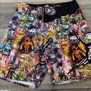 Graffiti Lost boardshorts